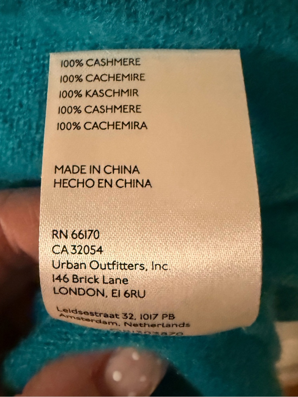 100% Cashmere Ottoman Sweater - Picture 4 of 4